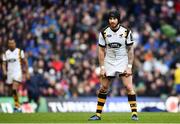 1 April 2017; Danny Cipriani of Wasps during the European Rugby Champions Cup Quarter-Final match between Leinster and Wasps at Aviva Stadium in Dublin. Photo by Ramsey Cardy/Sportsfile