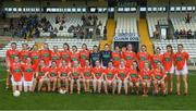 2 April 2017; The Armagh squad before the Lidl Ladies Football National League Round 7 match between Monaghan and Armagh at St. Tiernach's Park in Clones, Co Monaghan. Photo by Ray McManus/Sportsfile