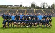 2 April 2017; The Dublin squad before the Allianz Football League Division 1 Round 7 match between Monaghan and Dublin at St. Tiernach's Park in Clones, Co Monaghan. Photo by Ray McManus/Sportsfile