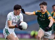 1 April 2017; Barry O'Connor of St. Peter's College, Wexford in action against Chris O'Donoghue of St Brendan's College, Killarney during the Masita GAA All Ireland Post Primary Schools Hogan Cup Final match between St Brendan's College, Killarney and St. Peter's College, Wexford, at Croke Park, in Dublin. Photo by Matt Browne/Sportsfile