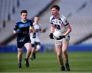 1 April 2017; Nathan Moran of Ballinrobe Community School in action against St Ciaran's, Ballygawley during the Masita GAA All Ireland Post Primary Schools Paddy Drummond Cup Final match between Ballinrobe Community School and St Ciaran's, Ballygawley at Croke Park, in Dublin. Photo by Matt Browne/Sportsfile