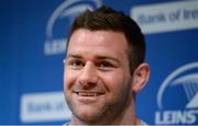 3 April 2017; Fergus McFadden of Leinster during a press conference at Leinster Rugby HQ in UCD, Belfield, Dublin. Photo by Piaras Ó Mídheach/Sportsfile