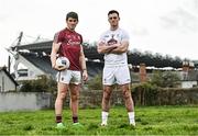 3 April 2017; In attendance at the Allianz Football League Finals Media Day in Dublin is Galway's Shane Walsh, left, and Kildare's Eóin Doyle. This year, Allianz celebrates 25 years of sponsoring the Allianz Leagues. Visit www.allianz.ie for more information. Photo by Ramsey Cardy/Sportsfile