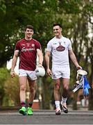 3 April 2017; In attendance at the Allianz Football League Finals Media Day in Dublin is Galway's Shane Walsh, left, and Kildare's Eóin Doyle. This year, Allianz celebrates 25 years of sponsoring the Allianz Leagues. Visit www.allianz.ie for more information. Photo by Ramsey Cardy/Sportsfile