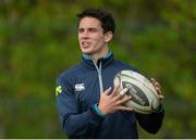 3 April 2017; Joey Carbery of Leinster during squad training at Rosemount in Belfield, UCD, Dublin. Photo by Piaras Ó Mídheach/Sportsfile