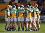 2 April 2017; The Offaly team before the start of the Allianz Hurling League Division 1 Quarter-Final match between Offaly and Tipperary at O'Connor Park in Tullamore, Co Offaly. Photo by David Maher/Sportsfile