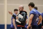 3 April 2017; Munster defence coach Jacques Nienaber during squad training at the University of Limerick Arena in Limerick. Photo by Diarmuid Greene/Sportsfile