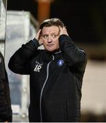 31 March 2017; Limerick FC manager Martin Russell reacts during the SSE Airtricity League Premier Division match between Limerick FC and Cork City at The Markets Field in Limerick. Photo by Diarmuid Greene/Sportsfile