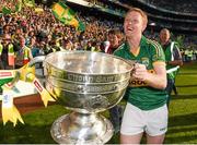 21 September 2014; Kerry's Colm Cooper with the Sam Maguire cup after the game. GAA Football All Ireland Senior Championship Final, Kerry v Donegal. Croke Park, Dublin. Picture credit: Brendan Moran / SPORTSFILE