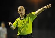 20 September 2011; Referee Tom Connolly. FAI Ford Cup Quarter-Final Replay, Bohemians v Dundalk, Dalymount Park, Dublin. Picture credit: David Maher / SPORTSFILE