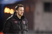 4 April 2017; Wexford FC manager Damian Locke during the EA Sports Cup First Round match between Wexford FC and Waterford FC at Ferrycarrig Park in Wexford. Photo by Matt Browne/Sportsfile