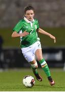 4 April 2017; Leanne Kiernan of Republic of Ireland during the UEFA Women's Under 19 European Championship Elite Round match between Republic of Ireland and Scotland at Market's Field in Limerick. Photo by Eóin Noonan/Sportsfile