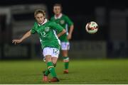 4 April 2017; Evelyn Daly of Republic of Ireland during the UEFA Women's Under 19 European Championship Elite Round match between Republic of Ireland and Scotland at Market's Field in Limerick. Photo by Eóin Noonan/Sportsfile