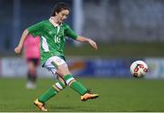 4 April 2017; Alex Kavanagh of Republic of Ireland during the UEFA Women's Under 19 European Championship Elite Round match between Republic of Ireland and Scotland at Market's Field in Limerick. Photo by Eóin Noonan/Sportsfile