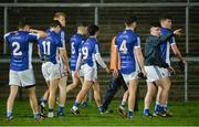 5 April 2017; Cavan players leave the field after the EirGrid Ulster GAA Football U21 Championship Semi-Final match between Cavan and Donegal at Brewster Park in Enniskillen, Co Fermanagh. Photo by Piaras Ó Mídheach/Sportsfile