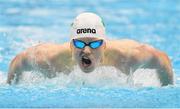 6 April 2017; Brendan Hyland of NCD Tallaght on his way to winning the Open Men's 200m Butterfly Final during the 2017 Irish Open Swimming Championships at the National Aquatic Centre in Dublin. Photo by Brendan Moran/Sportsfile