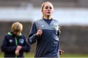 6 April 2017; Evelyn Daly of Republic of Ireland during the UEFA Women's Under 19 European Championship Elite Round match between Republic of Ireland and Ukraine at Market's Field in Limerick. Photo by Eóin Noonan/Sportsfile