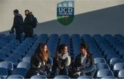 7 April 2017; Supporters ahead of the 65th Annual Colours Match between University College Dublin and Dublin University FC at the Belfield Bowl in UCD, Co Dublin. Photo by David Fitzgerald/Sportsfile