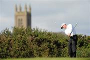 17 September 2011; Paul Reavey, Warrenpoint Golf Club, Co Down, in action during the Senior Cup Final. Chartis Cups and Shields Finals 2011, Castlerock Golf Club, Co. Derry. Picture credit: Oliver McVeigh/ SPORTSFILE