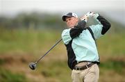 16 September 2011; Michael Brett, Portmarnock Golf Club, Co. Dublin, in action during the Senior Cup Semi-Final. Chartis Cups and Shields Finals 2011, Castlerock Golf Club, Co. Derry. Picture credit: Oliver McVeigh/ SPORTSFILE