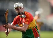1 April 2017; Kevin McDonald of Carlow during the Allianz Hurling League Division 2A Final match between Antrim and Carlow at Páirc Esler, in Newry. Photo by Oliver McVeigh/Sportsfile