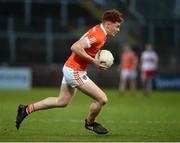 5 April 2017; Jason Duffy of Armagh during the EirGrid Ulster GAA Football U21 Championship Semi-Final match between Derry and Armagh at Celtic Park in Derry. Photo by Oliver McVeigh/Sportsfile