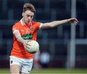 5 April 2017; Shea Loye of Armagh during the EirGrid Ulster GAA Football U21 Championship Semi-Final match between Derry and Armagh at Celtic Park in Derry. Photo by Oliver McVeigh/Sportsfile
