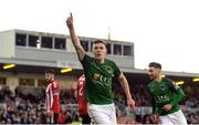 7 April 2017; Garry Buckley of Cork City celebrates after scoring his sides first goal during the SSE Airtricity League Premier Division match between Cork City and Derry City at Turner's Cross in Cork. Photo by Eóin Noonan/Sportsfile