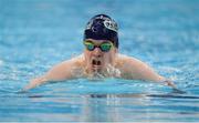 7 April 2017; Cillian Melly of NCL Castlebar, Co. Mayo, competing in the Open Men's 400m Indiviudal Medley Final during the 2017 Irish Open Swimming Championships at the National Aquatic Centre in Dublin. Photo by Sam Barnes/Sportsfile