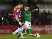 7 April 2017; Sean Maguire of Cork City in action against Connor McDermott of Derry City during the SSE Airtricity League Premier Division match between Cork City and Derry City at Turner's Cross in Cork. Photo by Eóin Noonan/Sportsfile