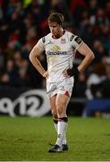 7 April 2017; A disappointed Andrew Trimble of Ulster at the end of the Guinness PRO12 Round 19 match between Ulster and Cardiff Blues at the Kingspan Stadium in Belfast. Photo by Oliver McVeigh/Sportsfile
