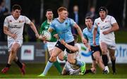 7 April 2017; Ciaran Frawley of UCD is tackled by Michael Courtney of Dublin University during the 65th Annual Colours Match between University College Dublin and Dublin University FC at the Belfield Bowl in UCD, Co Dublin. Photo by David Fitzgerald/Sportsfile