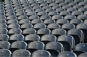 8 April 2017; Seats in the Cusack Stand await the arrival of supporters prior to the Allianz Football League Division 3 Final match between Louth and Tipperary at Croke Park in Dublin. Photo by Brendan Moran/Sportsfile