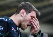 8 April 2017; Dan Biggar of Ospreys following the Guinness PRO12 Round 19 match between Ospreys and Leinster at the Liberty Stadium in Swansea, Wales. Photo by Stephen McCarthy/Sportsfile