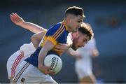 8 April 2017; Michael Quinlivan of Tipperary in action against Patrick Reilly of Louth during the Allianz Football League Division 3 Final match between Louth and Tipperary at Croke Park in Dublin. Photo by Ray McManus/Sportsfile