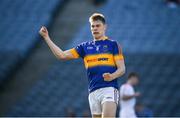 8 April 2017; Liam Casey of Tipperary celebrates scoring his side's 30th minute goal during the Allianz Football League Division 3 Final match between Louth and Tipperary at Croke Park in Dublin. Photo by Ray McManus/Sportsfile