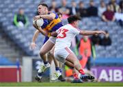 8 April 2017; Kevin O'Halloran of Tipperary is tackled by Kurt Murphy of Louth during the Allianz Football League Division 3 Final match between Louth and Tipperary at Croke Park in Dublin. Photo by Brendan Moran/Sportsfile