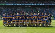 8 April 2017; The Tipperary squad before the Allianz Football League Division 3 Final match between Louth and Tipperary at Croke Park in Dublin. Photo by Ray McManus/Sportsfile
