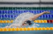 8 April 2017; Conor Ferguson of Bangor Swim Club, Co. Down, competing in the Men's 200m Backstroke Final during the 2017 Irish Open Swimming Championships at the National Aquatic Centre in Dublin. Photo by Seb Daly/Sportsfile