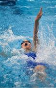 8 April 2017; Maria Godden of Kilkenny Swim Club competing in the Women's 200m Backstroke Final during the 2017 Irish Open Swimming Championships at the National Aquatic Centre in Dublin. Photo by Seb Daly/Sportsfile