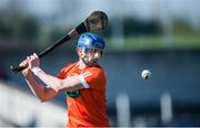 8 April 2017; Niall Strain of Armagh during the Ulster GAA Hurling Senior Championship semi-final match between Armagh and Down at Inniskeen in Monaghan. Photo by James McCann/Sportsfile