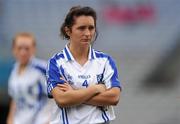 25 September 2011; Christina Reilly, Monaghan, shows her disappointment after the game. TG4 All-Ireland Ladies Senior Football Championship Final, Cork v Monaghan, Croke Park, Dublin. Picture credit: Pat Murphy / SPORTSFILE