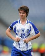 25 September 2011; Monaghan's Cora Courtney with her after defeat against Cork. TG4 All-Ireland Ladies Senior Football Championship Final, Cork v Monaghan, Croke Park, Dublin. Picture credit: Pat Murphy / SPORTSFILE