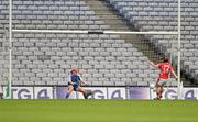 25 September 2011; Rhona Ni Bhuachalla, Cork, scores her side's second goal from a penalty kick. TG4 All-Ireland Ladies Senior Football Championship Final, Cork v Monaghan, Croke Park, Dublin. Photo by Sportsfile