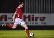 7 April 2017; Conan Byrne of St Patrick's Athletic during the SSE Airtricity League Premier Division match between St Patrick's Athletic and Limerick FC at Richmond Park in Dublin. Photo by Matt Browne/Sportsfile