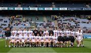 9 April 2017; The Kildare team prior to the Allianz Football League Division 2 Final match between Kildare and Galway at Croke Park in Dublin. Photo by Stephen McCarthy/Sportsfile