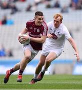 9 April 2017; Eamonn Brannigan of Galway in action against Keith Cribbin of Kildare during the Allianz Football League Division 2 Final between Kildare and Galway at Croke Park in Dublin. Photo by Ramsey Cardy/Sportsfile