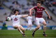9 April 2017; Chris Healy of Kildare in action against Thomas Flynn of Galway during the Allianz Football League Division 2 Final match between Kildare and Galway at Croke Park in Dublin. Photo by Stephen McCarthy/Sportsfile