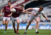 9 April 2017; Eamonn Brannigan of Galway is tackled by Paul Cribbin of Kildare during the Allianz Football League Division 2 Final between Kildare and Galway at Croke Park in Dublin. Photo by Ramsey Cardy/Sportsfile