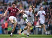 9 April 2017; Sean Armstrong of Galway in action against Tommy Moolick of Kildare during the Allianz Football League Division 2 Final match between Kildare and Galway at Croke Park in Dublin. Photo by Stephen McCarthy/Sportsfile